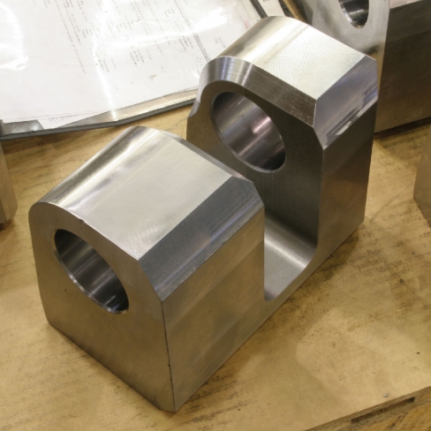 Machined Component Being Prepared for Quality Review