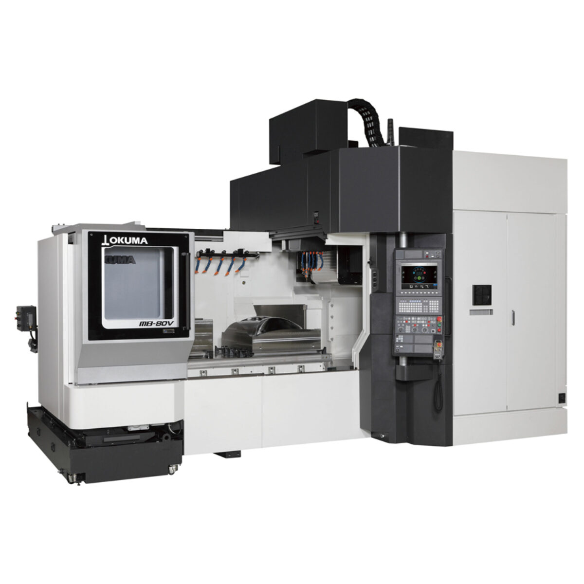 Our New MB-80V CAT50 Big Plus Bridge Mill by Okuma - LAMJEN